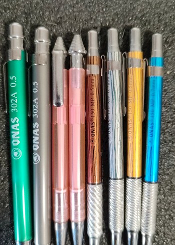 8 adet mini cep boy uçlu kalem seti yenidir - Görsel 2