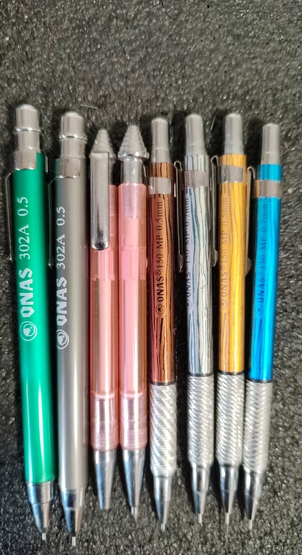 8 adet mini cep boy uçlu kalem seti yenidir - Görsel 2