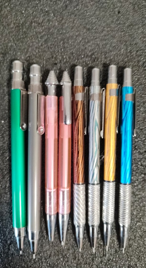 8 adet mini cep boy uçlu kalem seti yenidir - Görsel 5