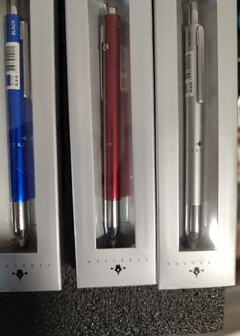 steelpen 3 fonksiyonlu metal gövde kalem yenidir adet fiyatıdır - Görsel 5