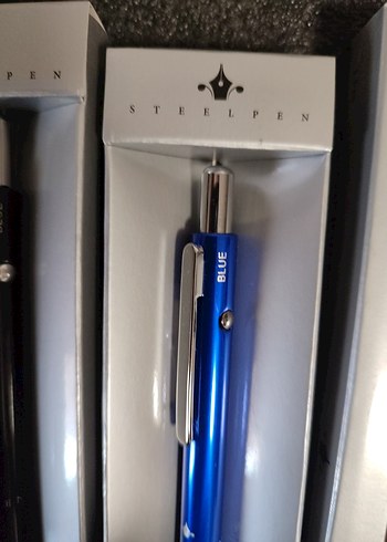 steelpen 3 fonksiyonlu metal gövde kalem yenidir adet fiyatıdır - Görsel 6