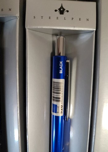 steelpen 3 fonksiyonlu metal gövde kalem yenidir adet fiyatıdır - Görsel 8