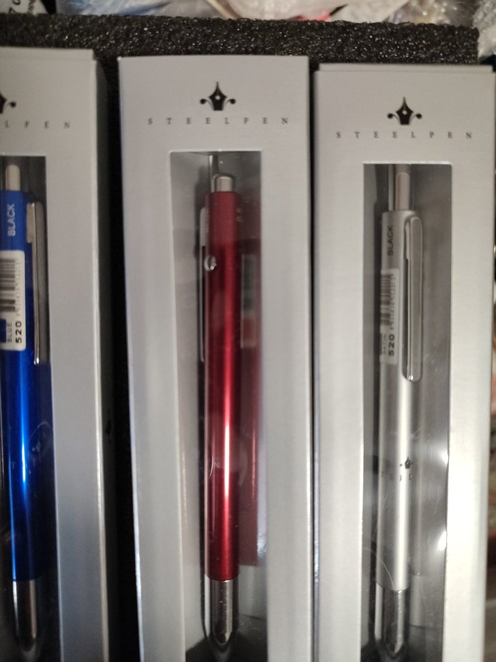 steelpen 3 fonksiyonlu metal gövde kalem yenidir adet fiyatıdır - Görsel 4