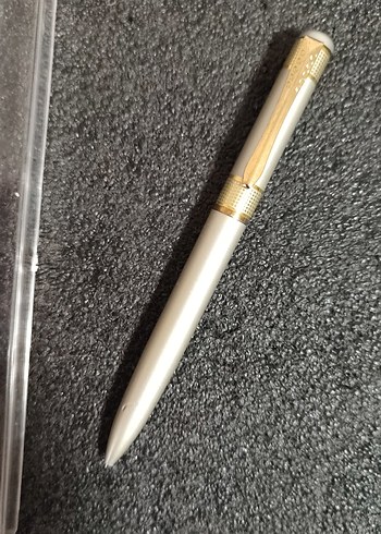 micro metal gövde üstten çevirmeli tükenmez kalem yenidir - Görsel 4