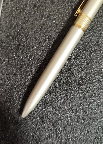 micro metal gövde üstten çevirmeli tükenmez kalem yenidir - Görsel 2