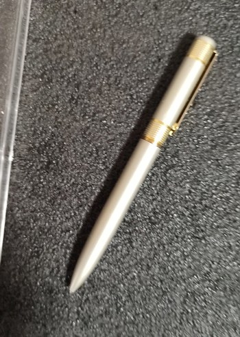 micro metal gövde üstten çevirmeli tükenmez kalem yenidir - Görsel 7
