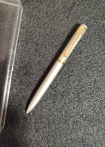 micro metal gövde üstten çevirmeli tükenmez kalem yenidir - Görsel 12