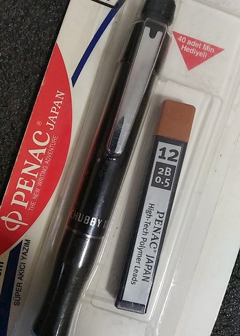 Chubby 10 Mekanik Kurşun Kalem 0.5 yenidir - Görsel 4