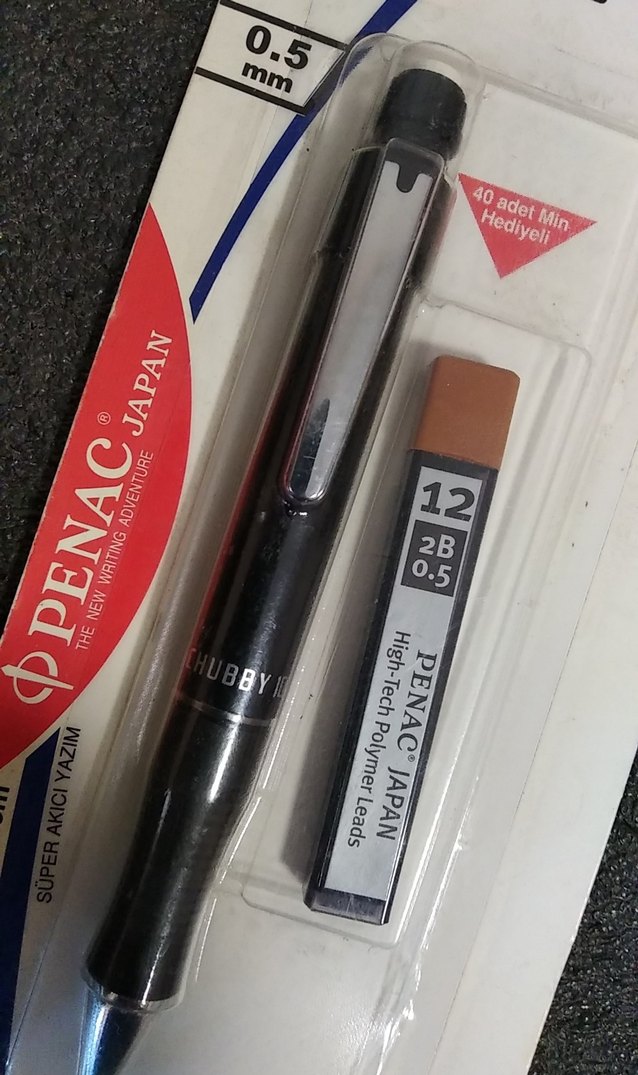 Chubby 10 Mekanik Kurşun Kalem 0.5 yenidir - Görsel 4