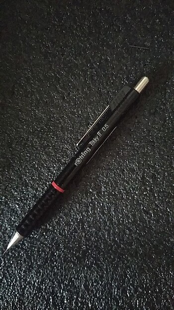 Rotring tikky 2 siyah renk 0.5 uçlu kalem yeni orjinal urun
