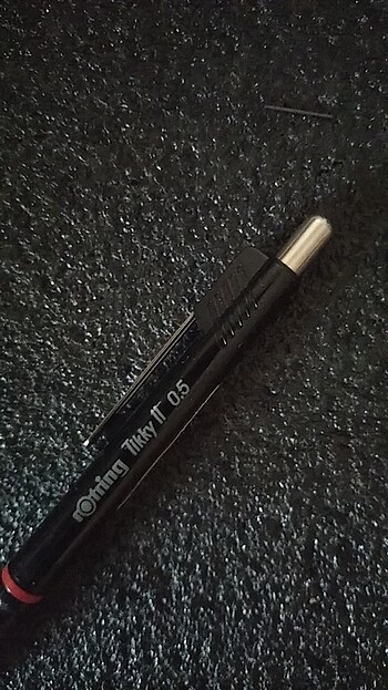  Rotring tikky 2 siyah renk 0.5 uçlu kalem yeni orjinal urun