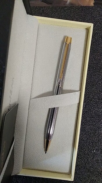 Scrikss 722 krom altın uçlu kalem yeni orjinal ürün 