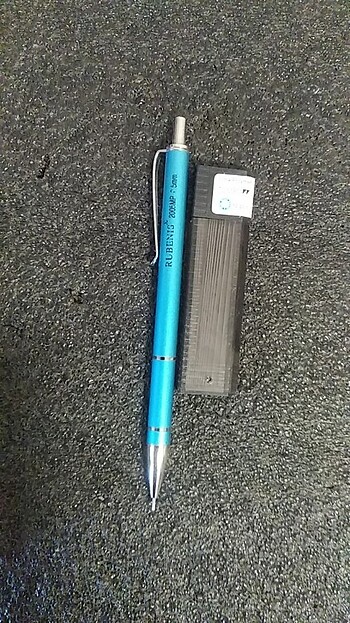 Rubenis cep boy mini 0.5 uçlu kalem yenidir metal gövde 