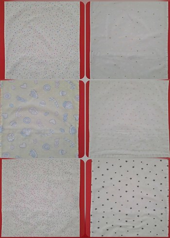 Kız Bebek Çocuk Yastık Kılıfı 6 Adet - Görsel 2