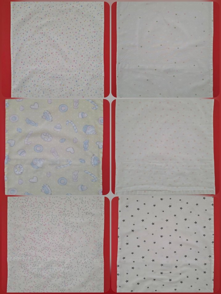 Kız Bebek Çocuk Yastık Kılıfı 6 Adet - Görsel 2