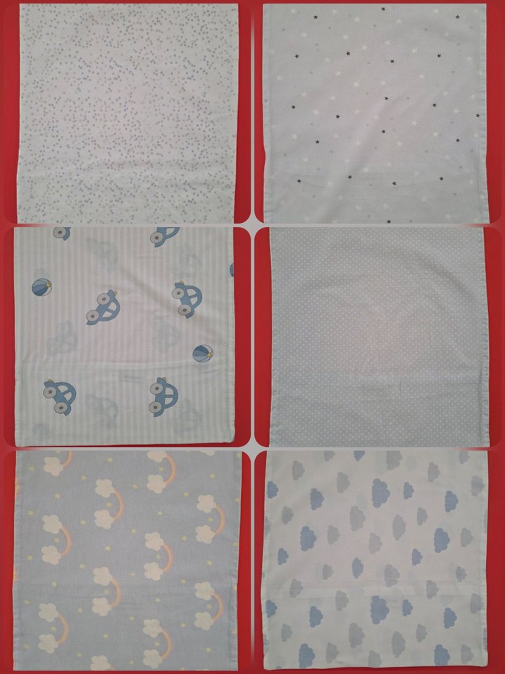 Erkek Bebek Çocuk Yastık Kılıfı 6 Adet - Görsel 2