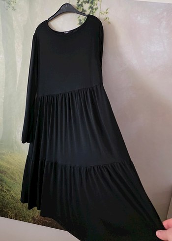 40 Beden İnce Triko Elbise - Görsel 5