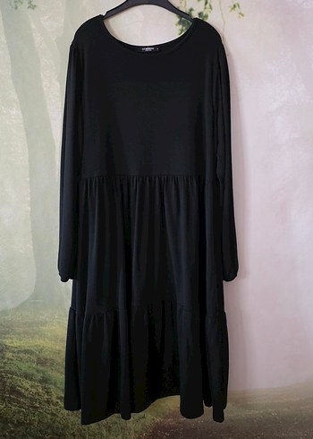 40 Beden İnce Triko Elbise - Görsel 4