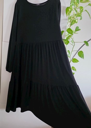 40 Beden İnce Triko Elbise - Görsel 2