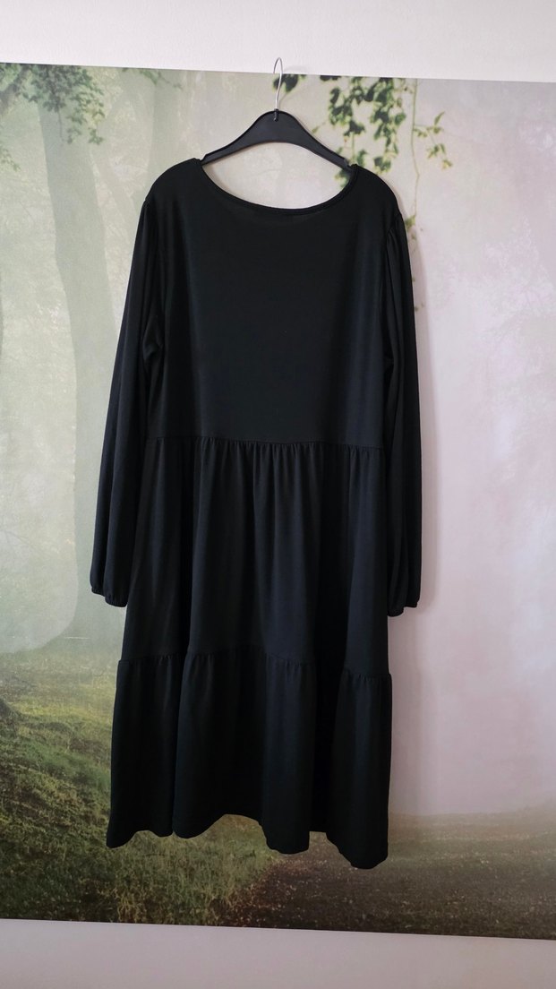 40 Beden İnce Triko Elbise - Görsel 3