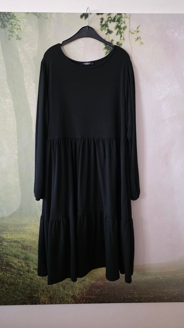 40 Beden İnce Triko Elbise - Görsel 4