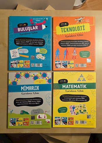 Karalama Kitapları Buluşlar Teknoloji Mimarlık Matematik - Görsel 2