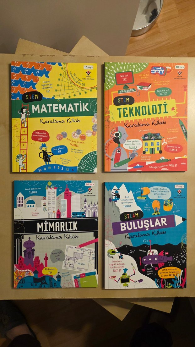 Karalama Kitapları Buluşlar Teknoloji Mimarlık Matematik - Görsel 5