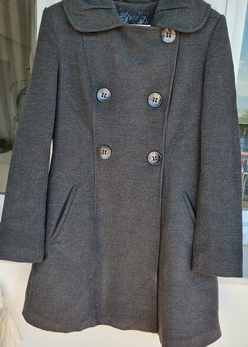 Bayan Kaşe Kaban 36 Beden - Görsel 4