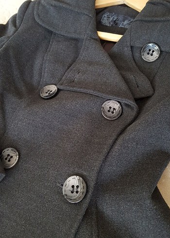 Bayan Kaşe Kaban 36 Beden - Görsel 3