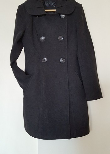 Bayan Kaşe Kaban 36 Beden - Görsel 5