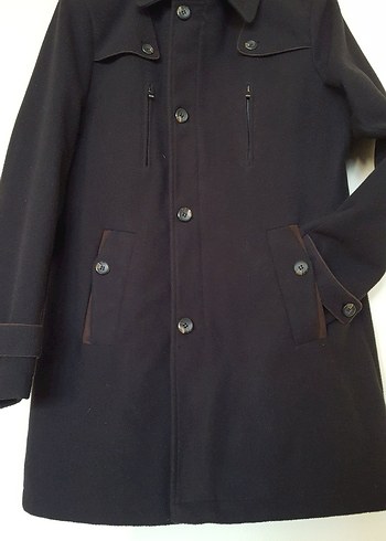 Bay Kaşe Kaban 50 Beden - Görsel 3