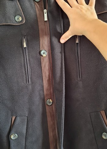 Bay Kaşe Kaban 50 Beden - Görsel 6