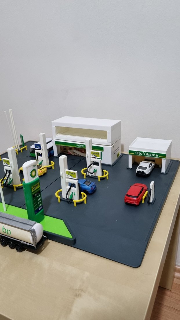Oyuncak BP Benzin İstasyonu - Görsel 3