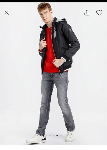 12-13 yaş Lcw Kapişonlu Mont (Erkek) - Görsel 9