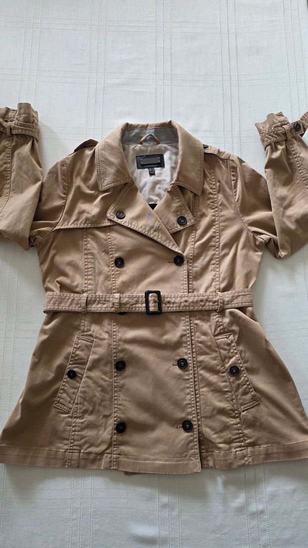 Mng Bej Kadın Trençkot - Görsel 3