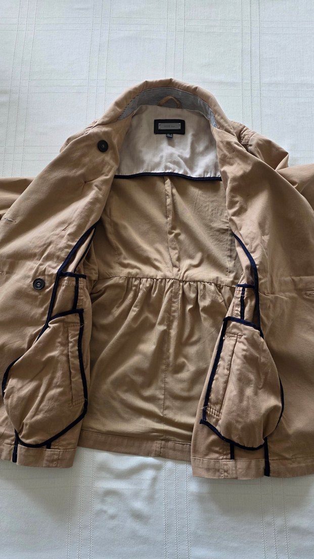 Mng Bej Kadın Trençkot - Görsel 5