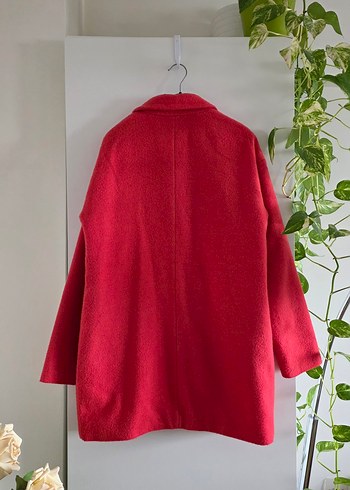 Kırmızı Blazer Kaban - Görsel 3