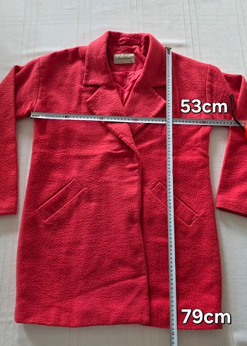 Kırmızı Blazer Kaban - Görsel 5