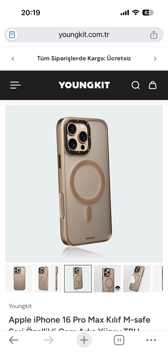 Youngkit 16 pro max sıfır kılıf - Görsel 4