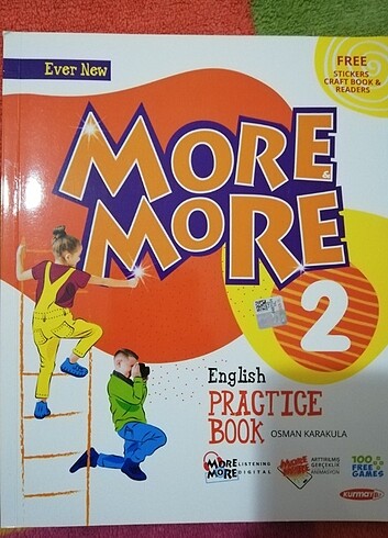  Kitap seti İngilizce more more 2 sinif