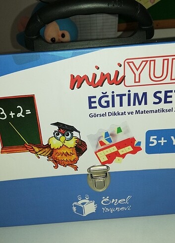 Mini yup 5 +eğitim seti görsel dikkat ve matematiksel zeka 