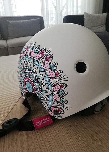 Decathlon Dechatlon Oxelo kask dizlik set