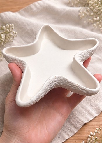 Beyaz Yıldız Şekilli Aksesuar - Görsel 3