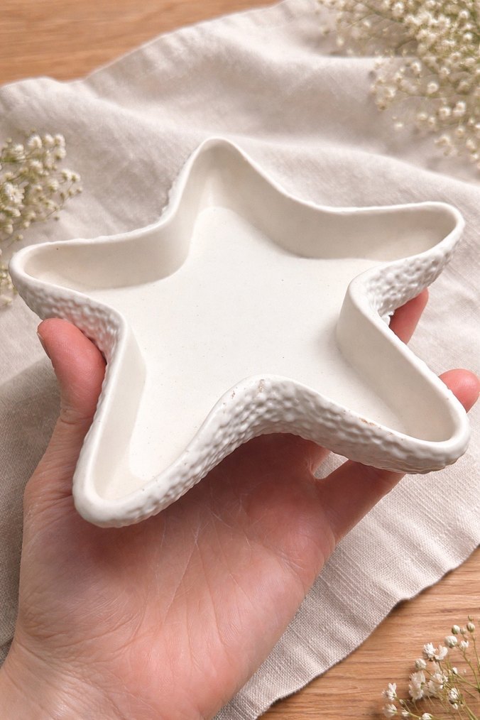 Beyaz Yıldız Şekilli Aksesuar - Görsel 3