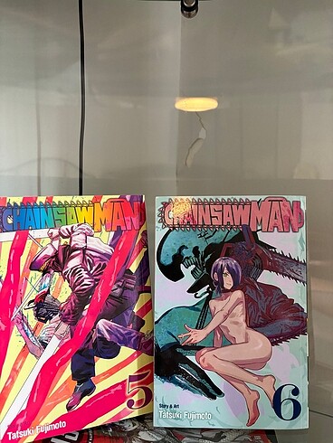 Chainsaw Man Cilt 5 ve 6 İngilizce Manga