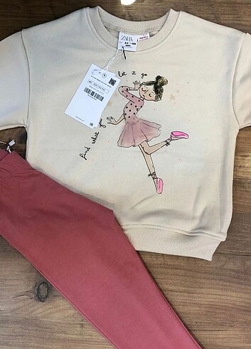 Zara ZARA KİDS BALERİNA İKİLİ TAYTLI TAKIM KIZ ÇOCUK ETİKETLİ ÜRÜN 