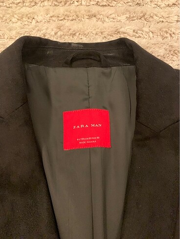 Zara Zara man süet blazer ceket