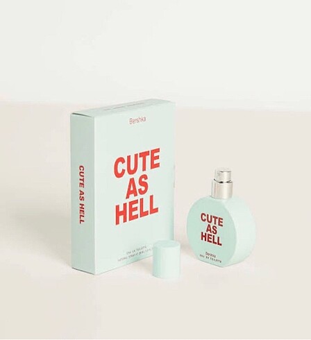 Bershka Cute as hell + roll on edt parfüm
