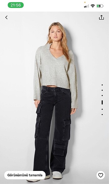 Bershka Polo yaka kazak