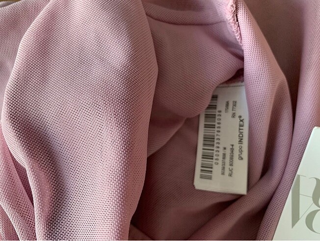 m Beden mor Renk Zara tül body